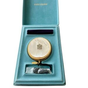 Vintage Estee Lauder- Highly Collectible Gold-Toned Compact